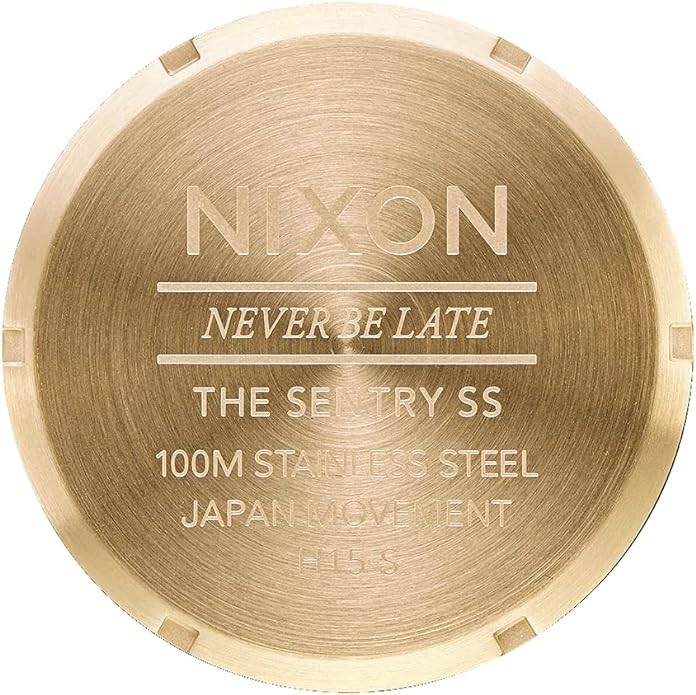 Nixon Sentry Gold Unisex Watch | A3565094-00