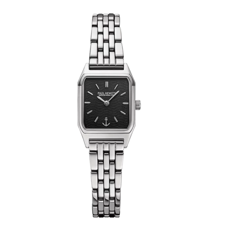 Paul Hewitt Petit Soleil Silver Black Women's Watch | PH-W-0335