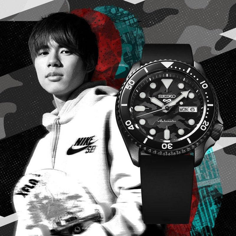 Seiko 5 Sports Yuto Horigome Limited Edition Men's Watch | SRPJ39K1
