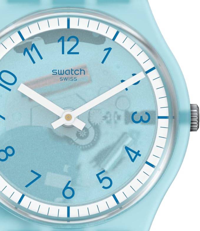 Swatch Lightblue Pay! Blue Woman's Watch | SVHS100-5300