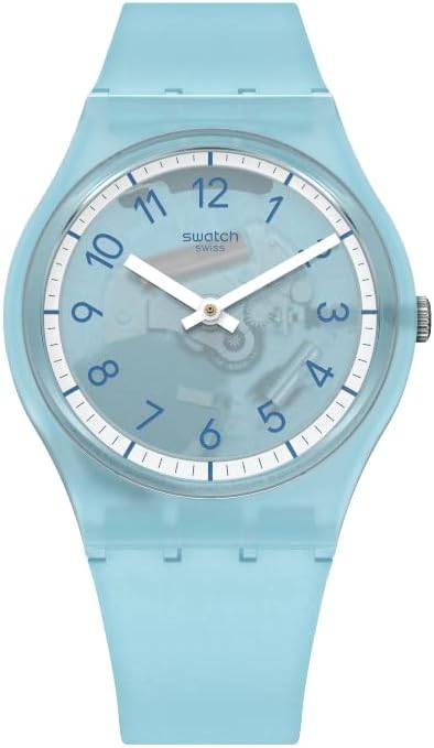 Swatch Lightblue Pay! Blue Woman's Watch | SVHS100-5300