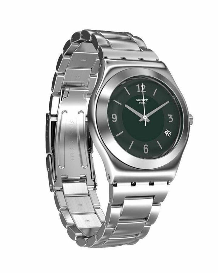 Swatch Middle Steel Women's Watch | YLS468G
