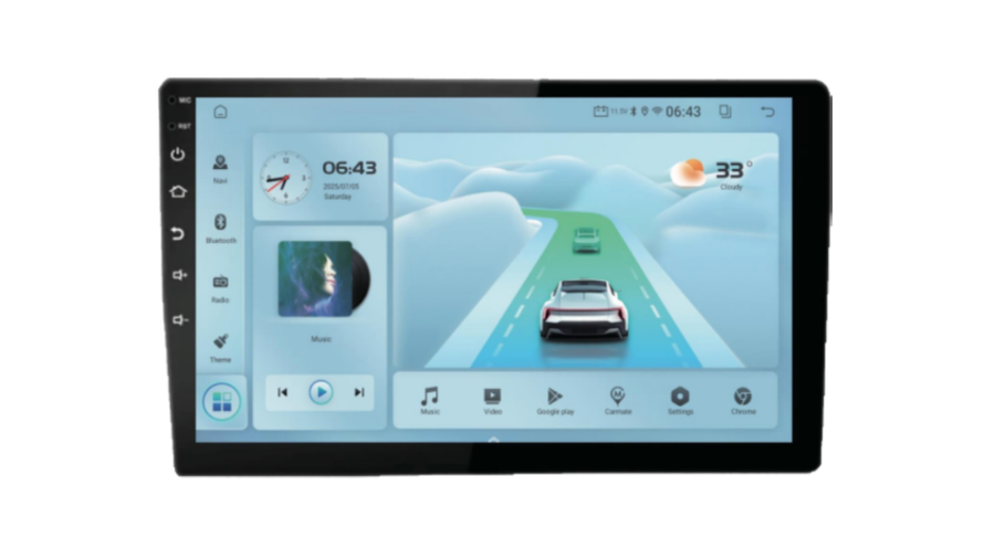 Lumina LA-9550 PRO 9" Carplay/AndroidAuto Radio (Power plug not included)