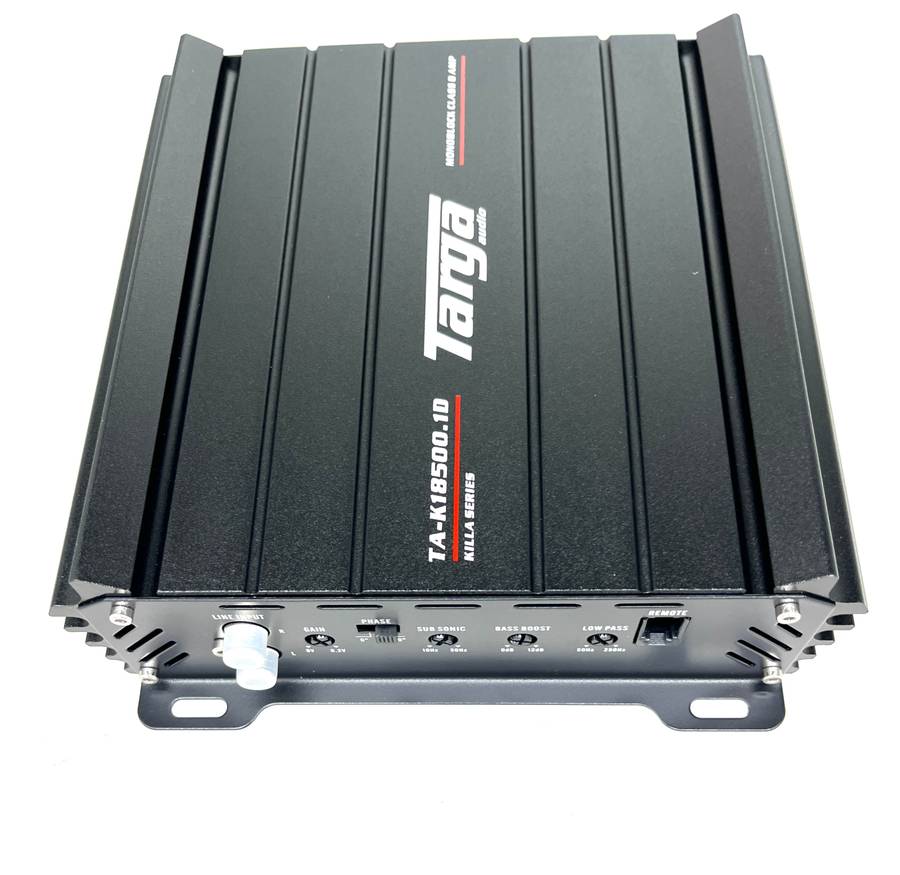 Targa KILLA TA-K18500.1D 1-Channel 18500W 900RMS Monoblock Amplifier