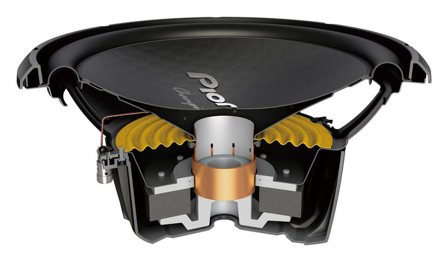 Pioneer Champion Series TS-W32S4 12" 1600w SVC Component Subwoofer