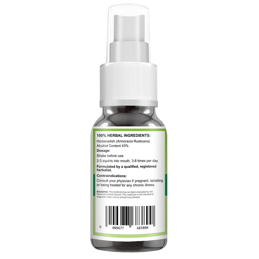 Horseradish Root Spray (Armoracia Rusticana) 50ml