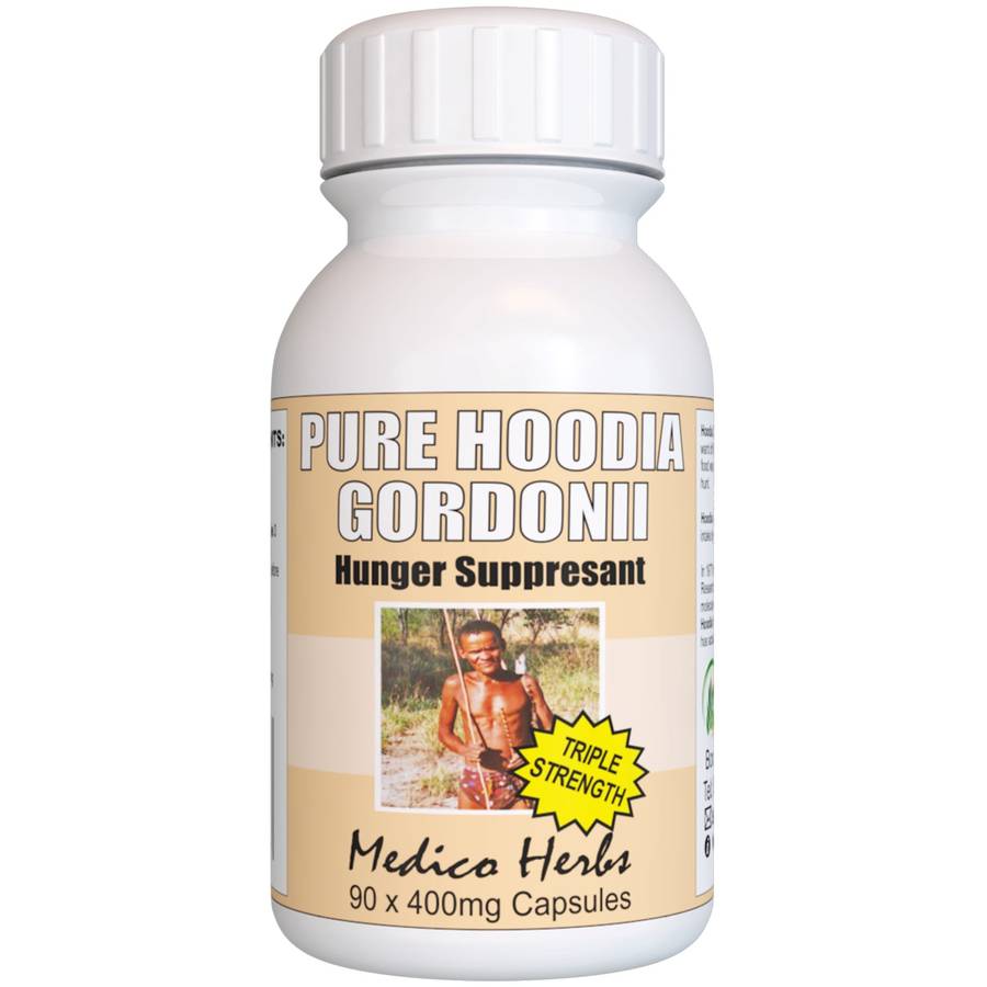Hoodia Gordonii Bushman weight loss Capsules 90 x 400mg