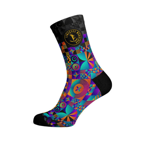 Sox Comrades Marathon Rainbow Crew Socks
