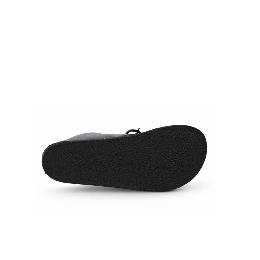 Common Tread Kids Lace-up School Shoe Black