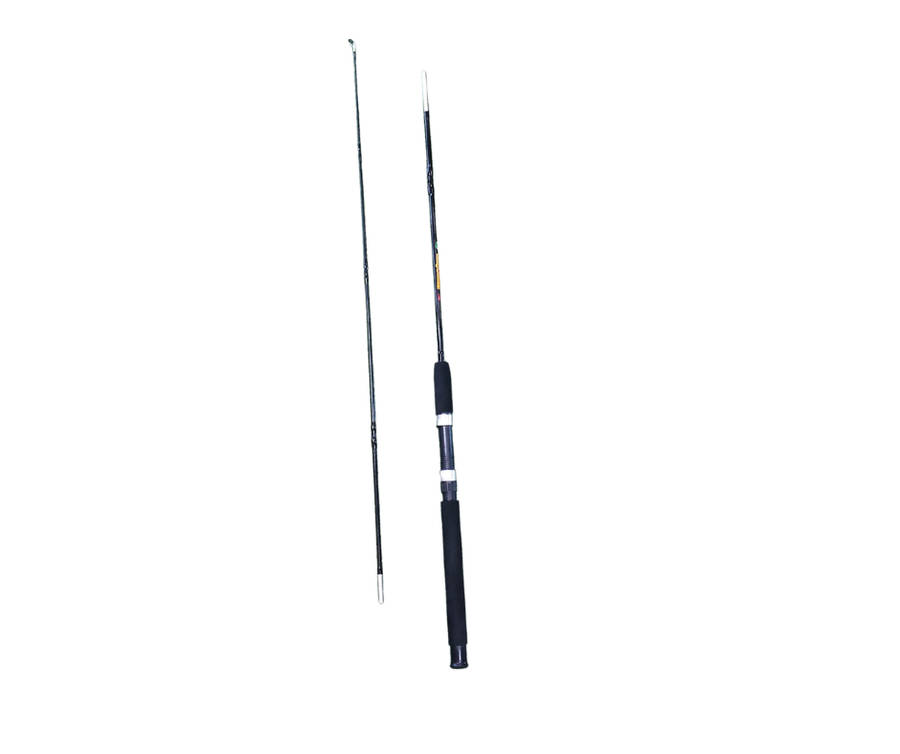 1.8m Fiber Glass Fishing Rod - Black