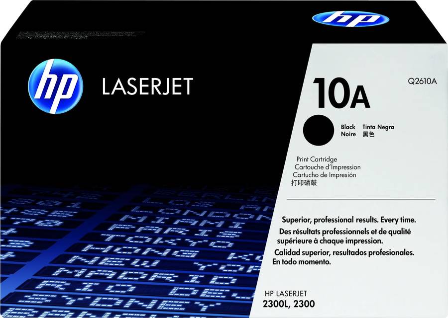HP 10A Black Original LaserJet Toner Cartridge;6000 Pages. . (LaserJet 1300 SERIES / 2300 SERIES ...