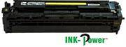 Inkpower Generic Toner for HP125A -CB542A for use with HP CM1312 MFP /CM1312nfi MFP/ CP1210 / CP1...