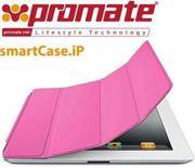 Promate SmartShell.1 Ultra-thin back contoured shell case for iPad2-Pink, Retail Box, 1 Year Warr...