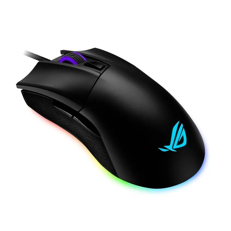 ROG GLADIUS II ORIGIN ergonomic wired optical gaming mouse optimized for FPS; featuring Aura Sync...