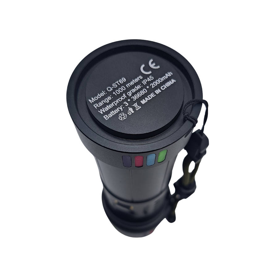 Laser Wick 300 Zoom Flashlight