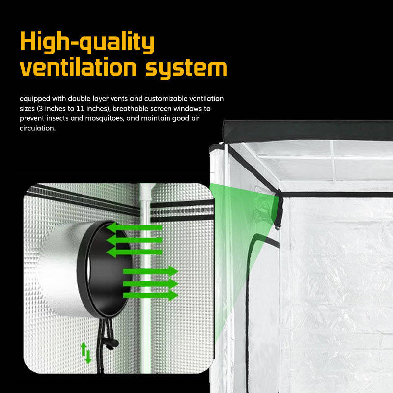 Indoor Grow Tent (150CM x 150CM x 200CM Tall)---TheOneGrow