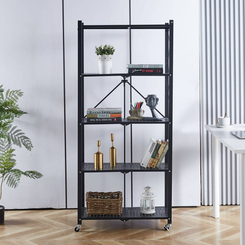 Nu Dekor - 5 Tier Foldable Storage Organizer Rack