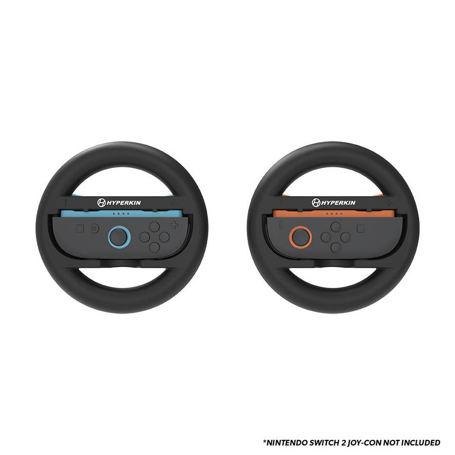 Hyperkin Racing Wheel Set for Nintendo Switch 2 Joy-Cons (2 Pack)