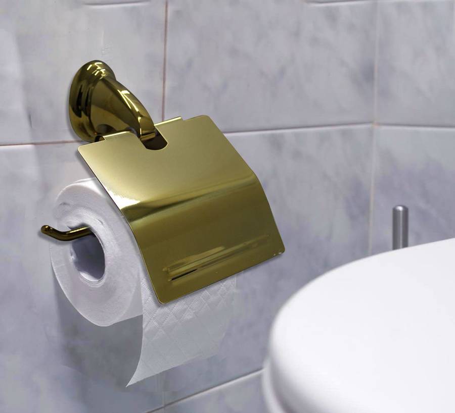 LMA 6 Piece Chrome and Frosted Glass Accessory Set