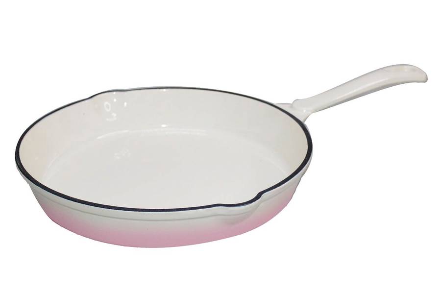 LMA Branded 7 Piece Cast Iron Dutch Oven Cookware Set - Ice Cream