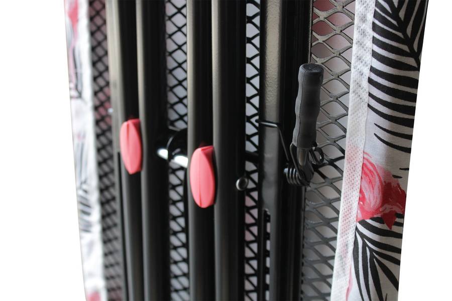 110x33cm Mesh Ironing Board with Safety Iron Rest - Pink Flamingo (READ DESCRIPTION CAREFULLY)