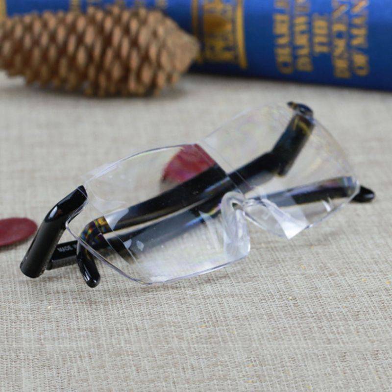Big Vision plastic glasses 160% degrees Magnifying Eyewear That Makes Everything Bigger and Clearer