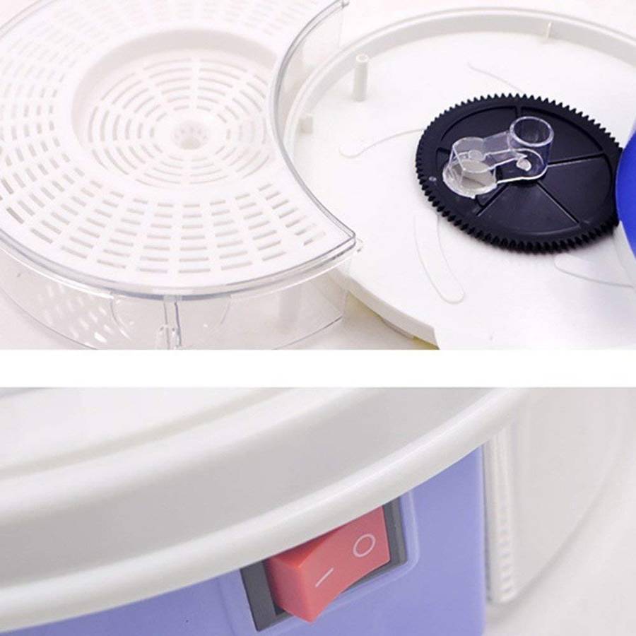 Electric Fly Trap Device with Trapping Food