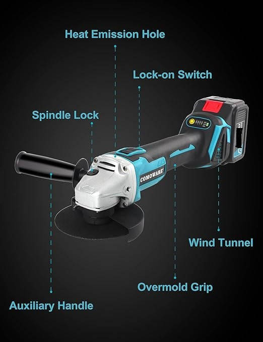BRUSHLESS ANGLE GRINDER