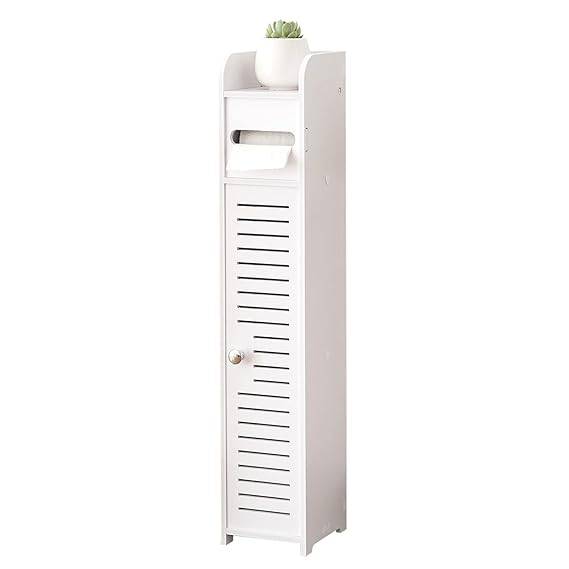 Small Bathroom Storage Corner Floor Cabinet