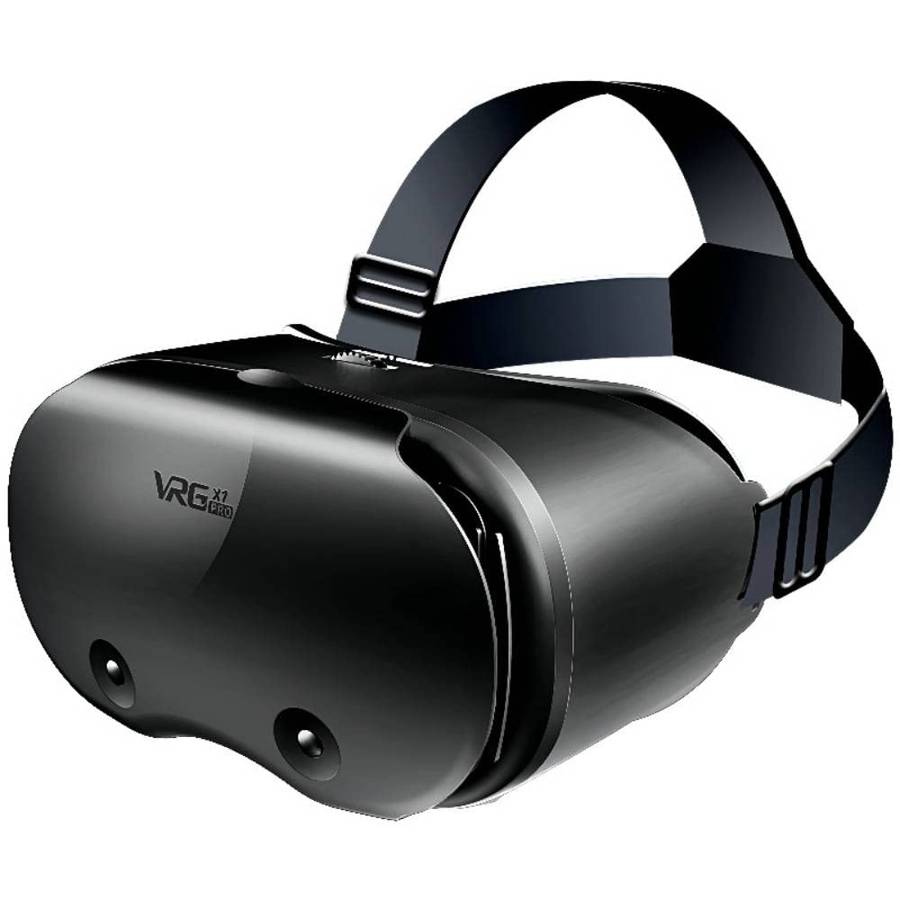 Blue Lens VR Headset with Controller|VR Box Virtual Reality 3D Goggles for All Series iPhone&Android