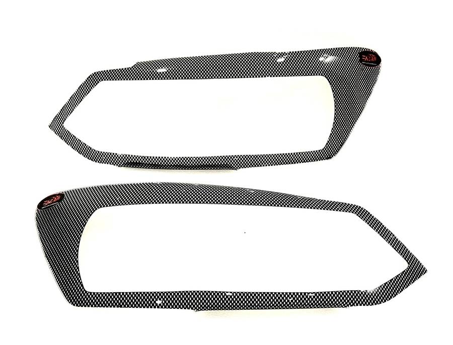 Polo 6 carbon headlight shields 2010+