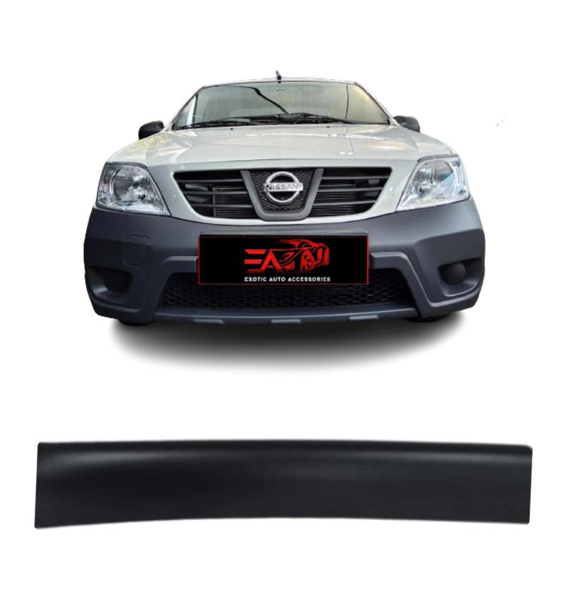Nissan NP200 Matt Black bonnet guard