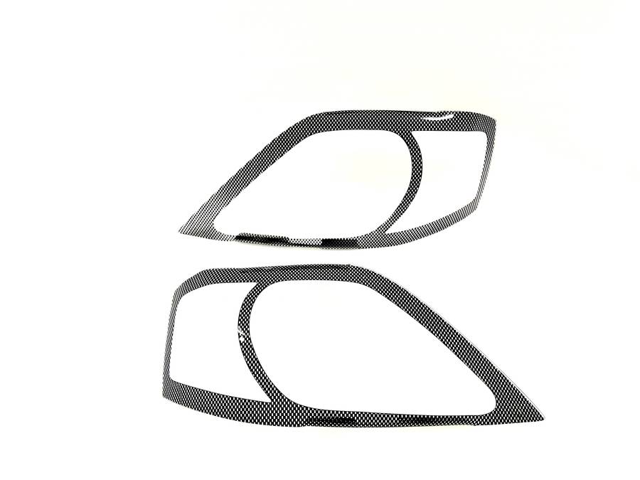 NP200 09+ Carbon Headlight shields