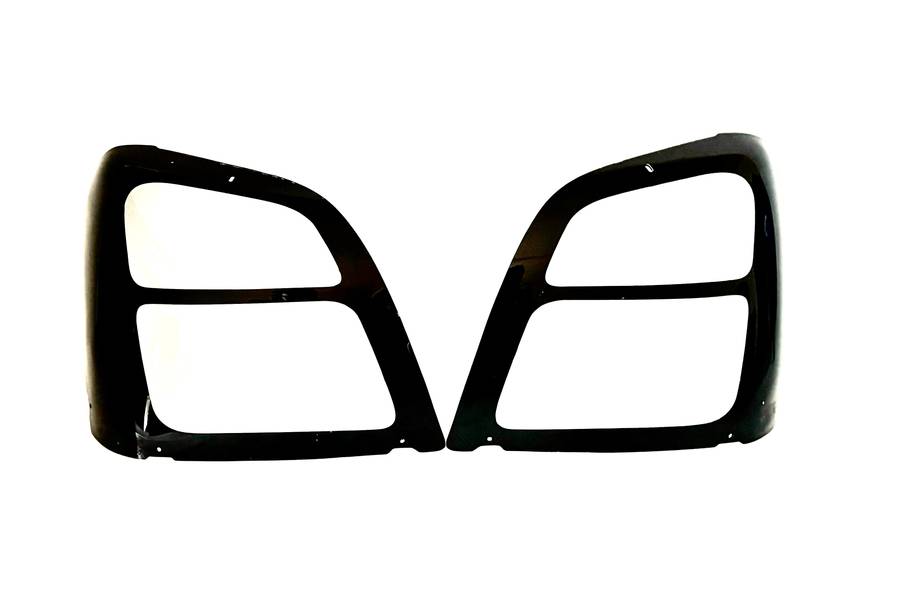 Isuzu gloss black headlight shield 2004-2007