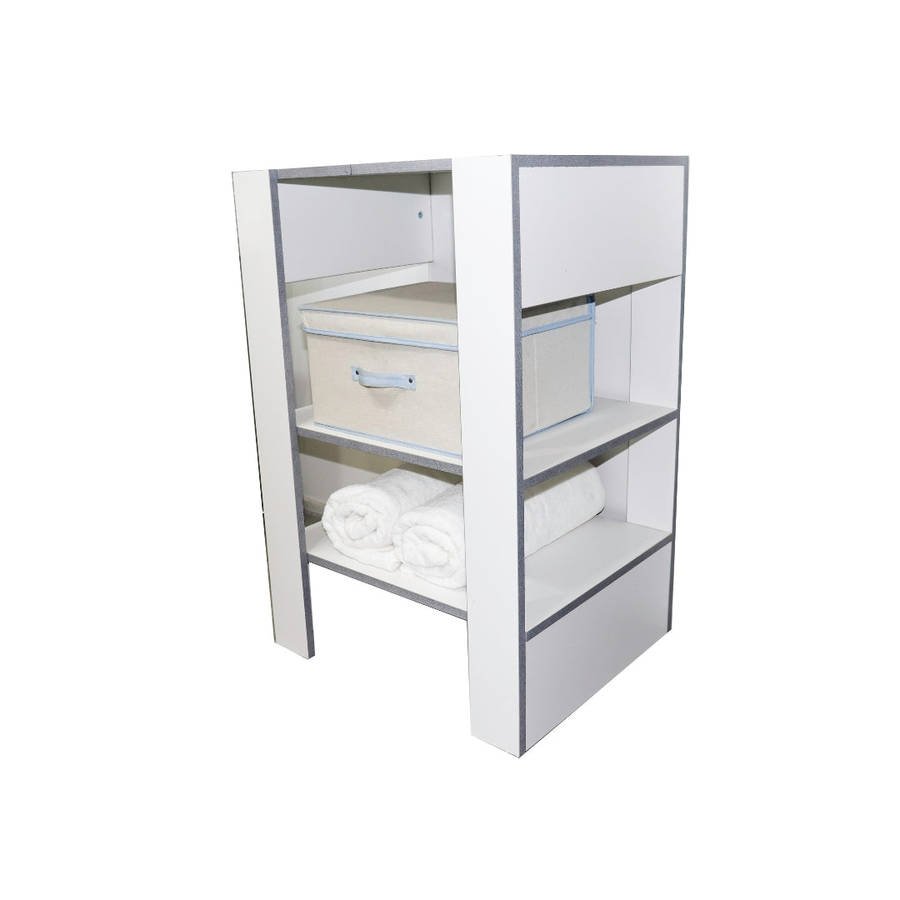 Freestanding Cupboard Low with 2 Shelves