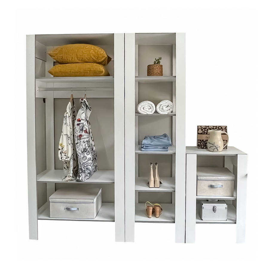 Freestanding Cupboard with 5 Shelves