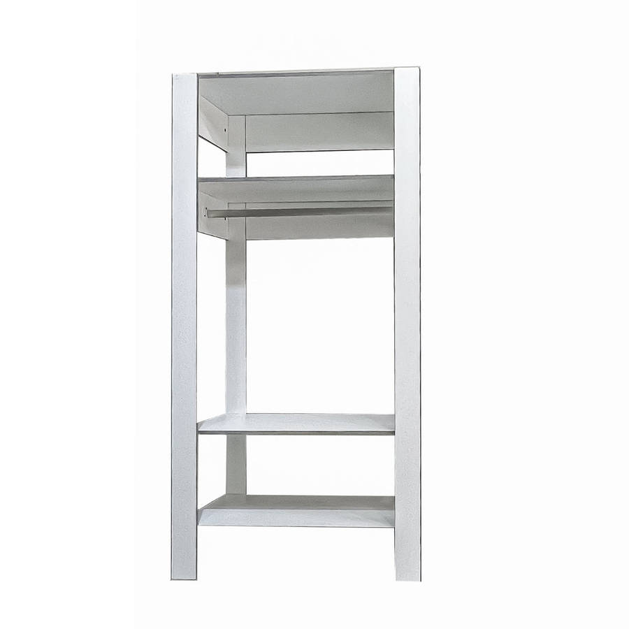 Freestanding Cupboard with Rail and Shelf
