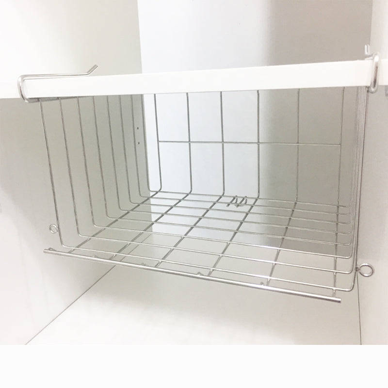 Stainless Steel Under-Shelf Basket