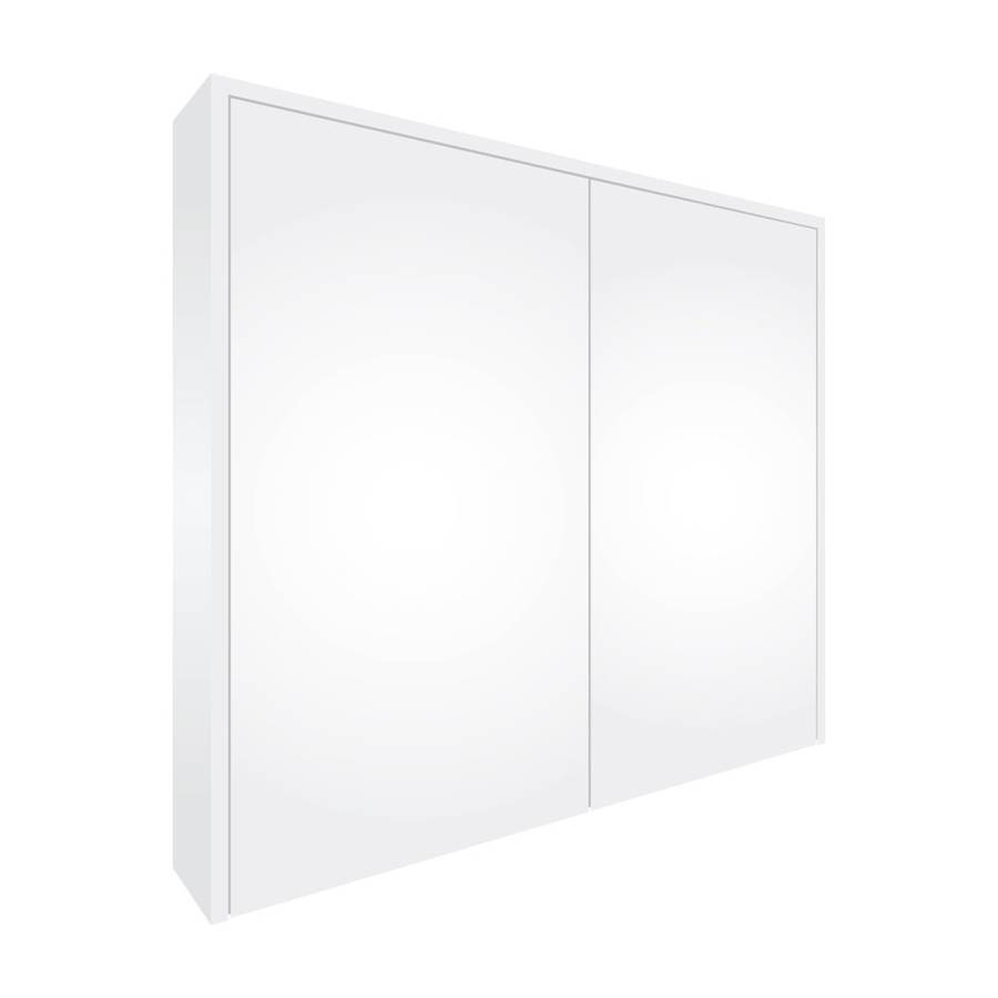 Wall-mounted Vanity with 2 Doors