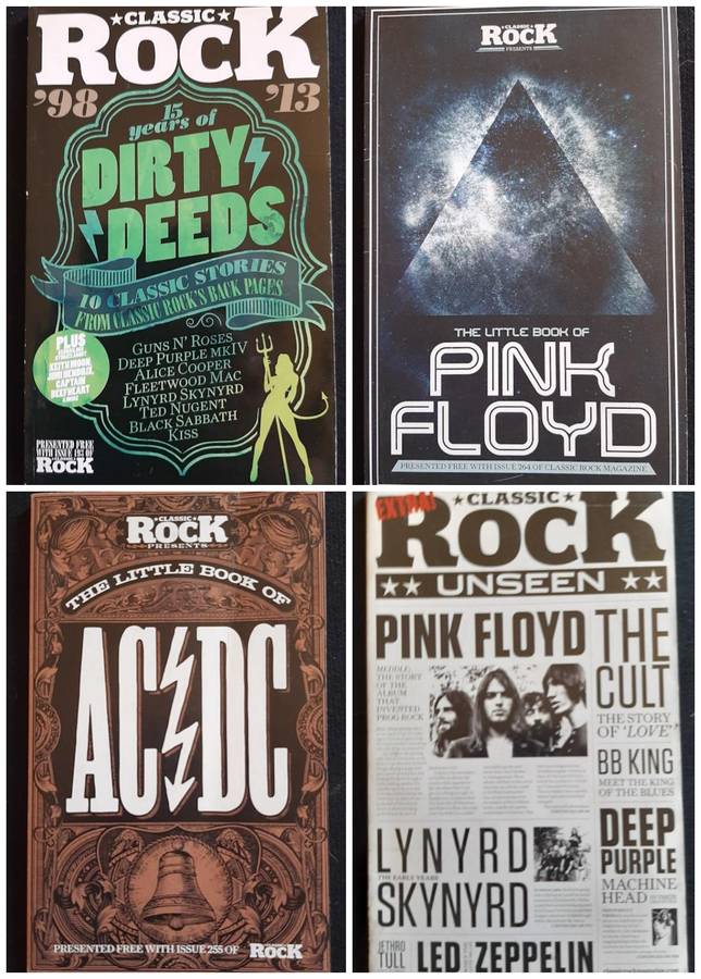 Classic Rock Bundle (4 X Small Paperbacks)