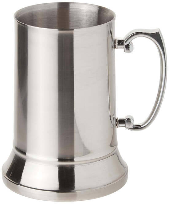 Stainless Steel Beer Mug 450ml
