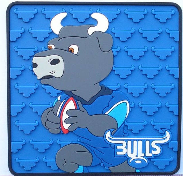 Blue Bulls Coasters (4 Pack)