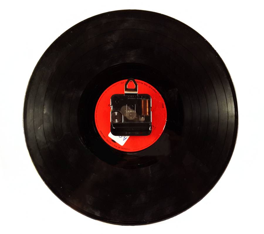 The Sharks Vinyl Clock