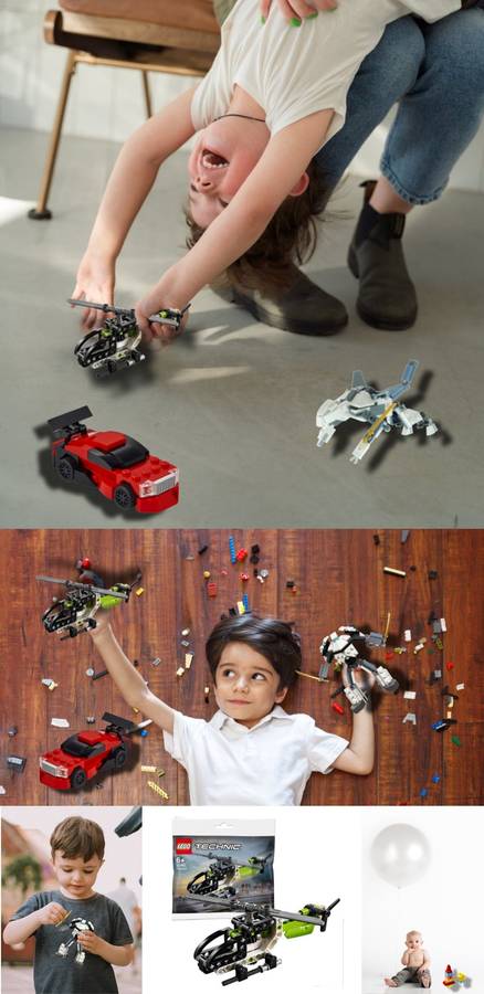 Boys Lego Polybags Bundle- Pack of 4