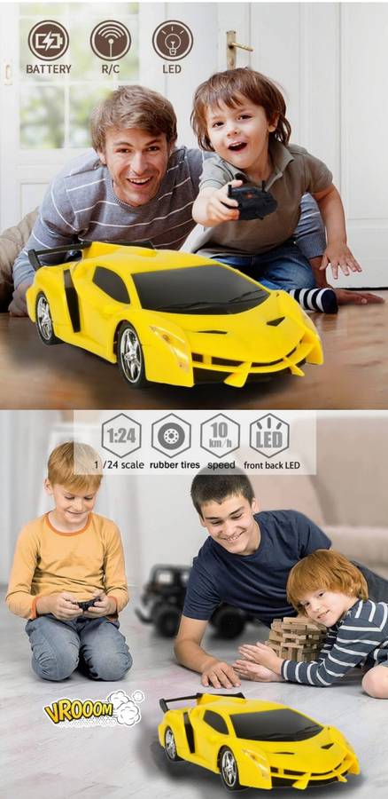 Remote Control Car - Yellow