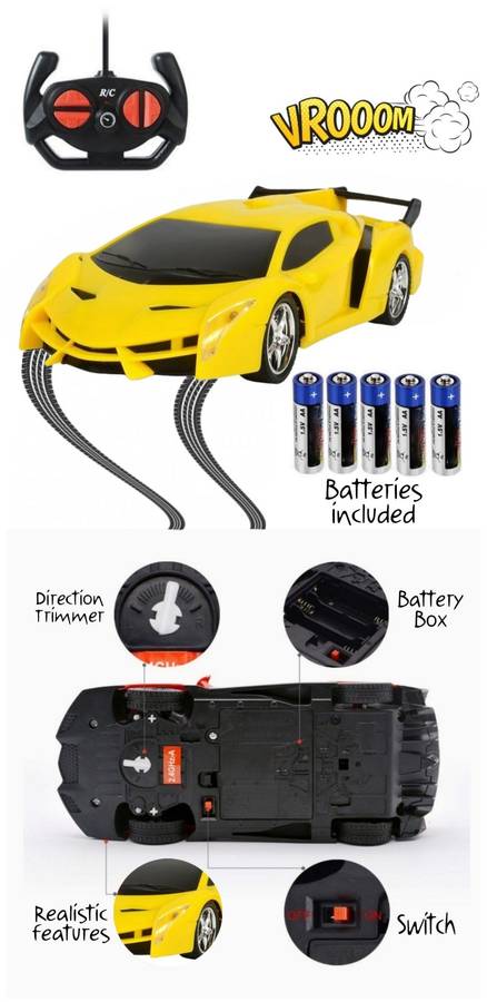 Remote Control Car - Yellow