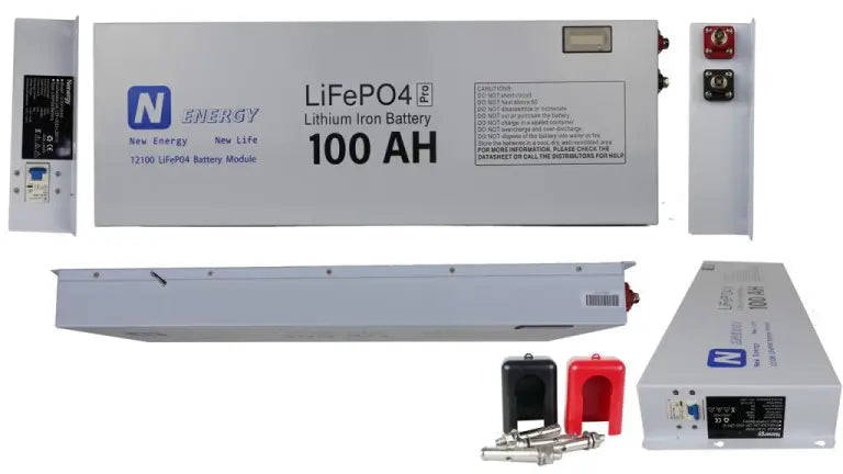 Solarix Nenergy 12V 100Ah LiFePo4 Single Battery Module | SOLNE12V100AH 1 SOLNE12V100AH-header-1
