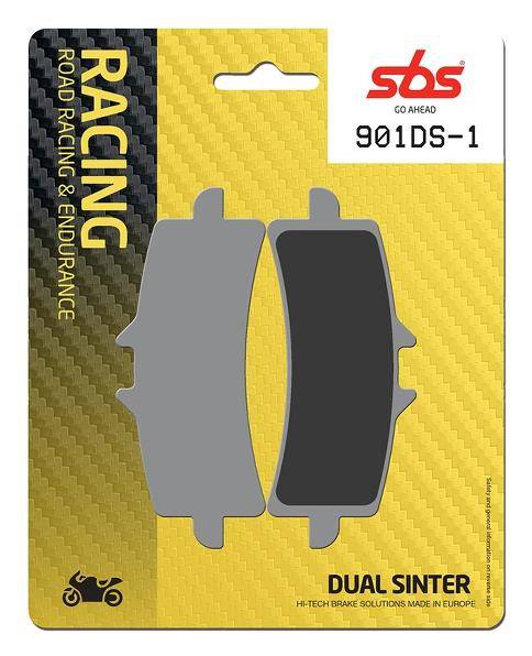 SBS - Brembo Racing Caliper Brake Pads | Dual Sintered | Racing | 901DS