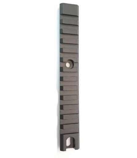 155MM PICATINY RAIL PERMA MOUNT, STRAIGHT (AL)