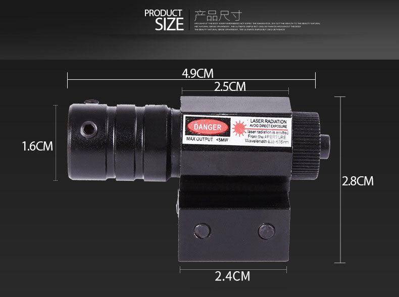 AT UNDERBARREL RED LASER DOT - PICATINNY